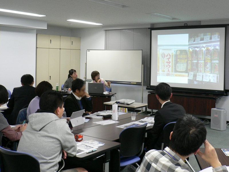 田中社長の講演の様子